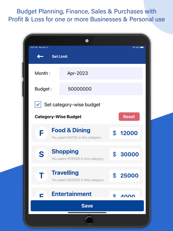 Ledger Book Expense Manager screenshot 3