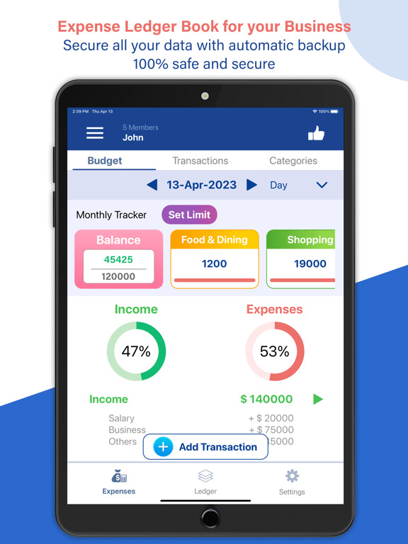 Ledger Book Expense Manager screenshot 10