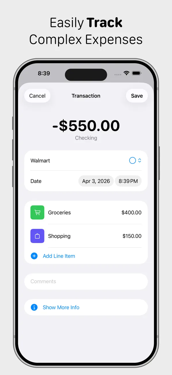 Ledger - Expense & Budget App screenshot 6