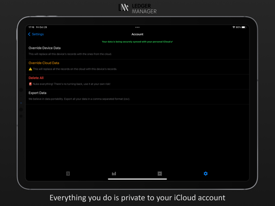 Ledger Manager screenshot 1