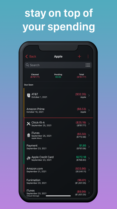 Ledger - Money, Budget Tracker screenshot 3