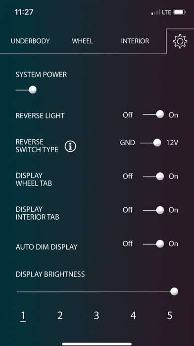 LEDGlow Automotive Control screenshot 2