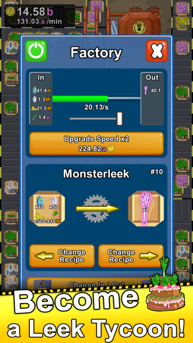 Leek Factory Tycoon screenshot 1