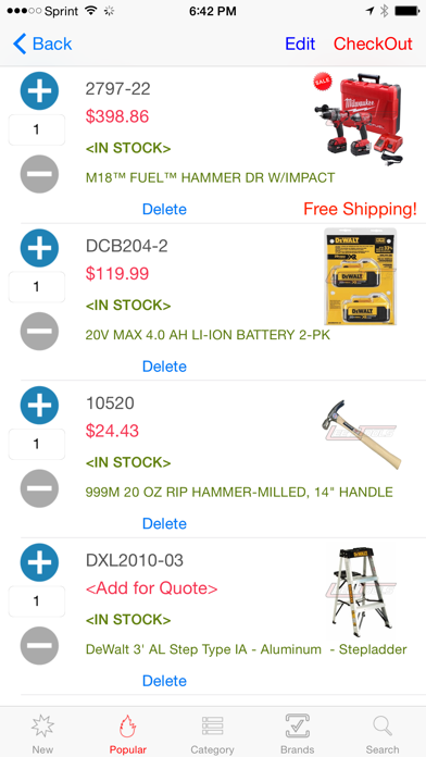 Lee's Tools Catalog Shopping screenshot 3
