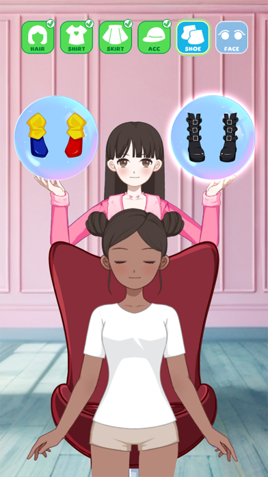 Left or right: Magic Dress up screenshot 4