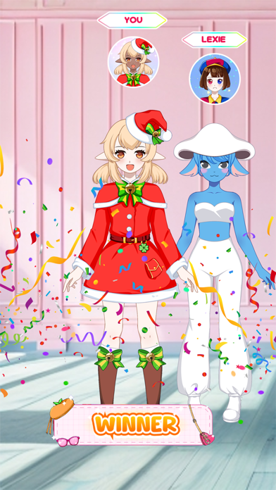 Left or right: Magic Dress up screenshot 1