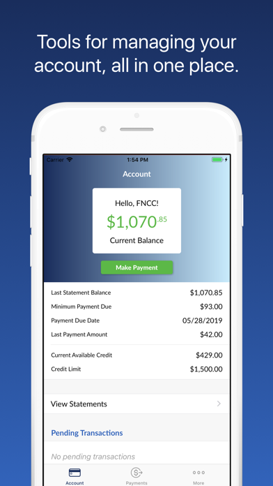 Legacy First National Bank screenshot 1