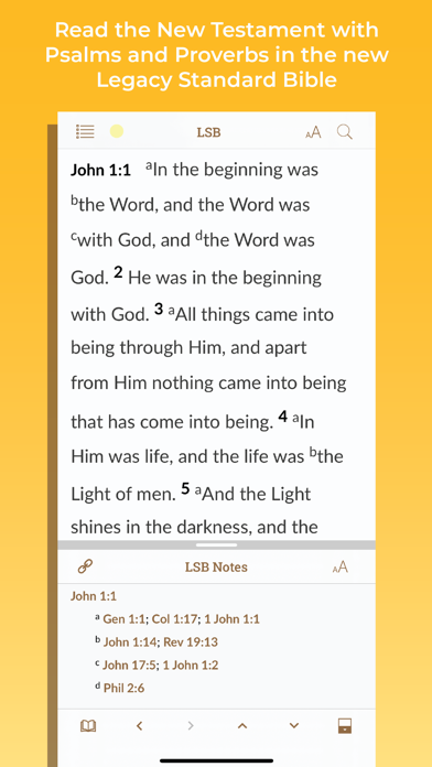 Legacy Standard Bible screenshot 5