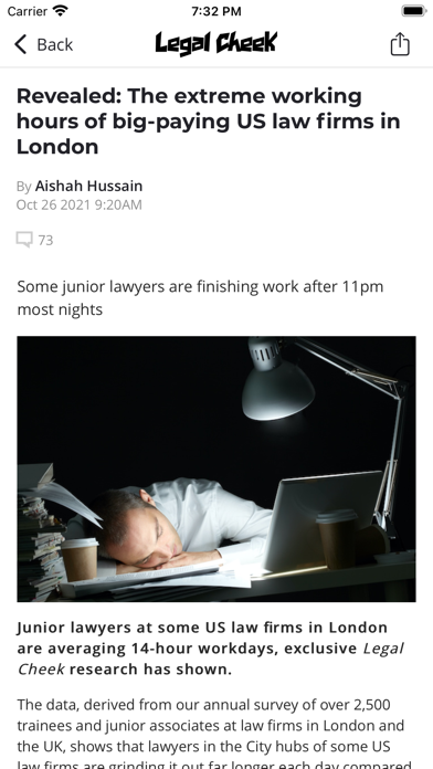 Legal Cheek screenshot 3
