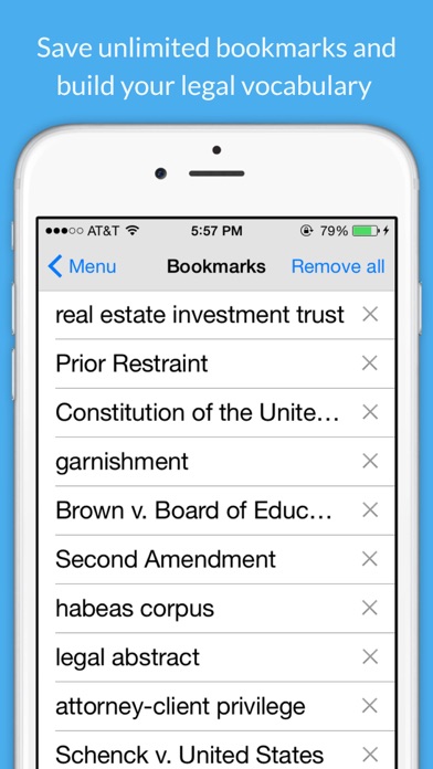 Legal Dictionary screenshot 2