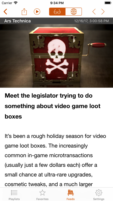 Legi (RSS Feed Reader) screenshot 4