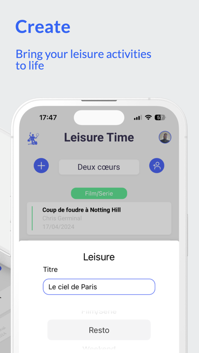Leisure Time: Share & Organize screenshot 2