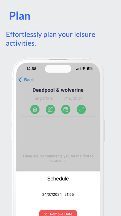 Leisure Time: Share & Organize screenshot 1