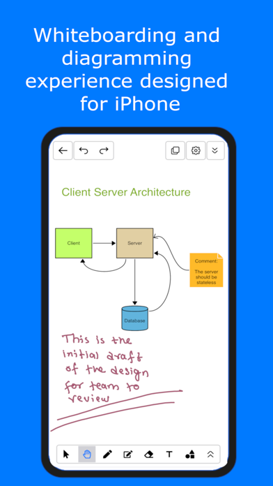 Lekh: whiteboard & diagramming screenshot 5