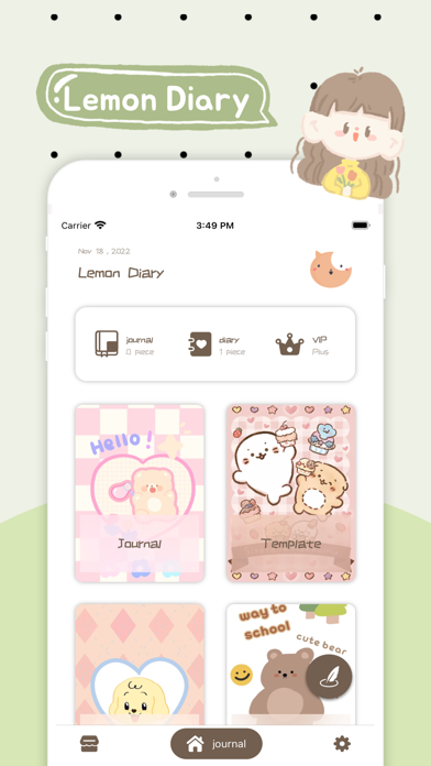 Lemon Diary-journaling app screenshot 4