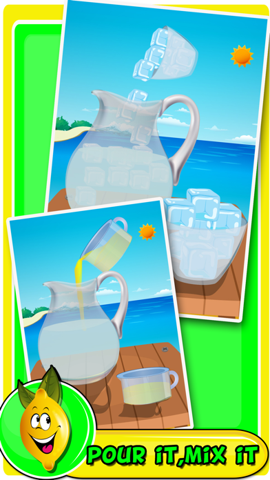 Lemonade Maker- Make Cold drinks for Girls & boys screenshot 2