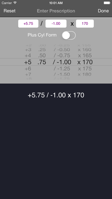 Lens Calc - Optical Dispensing screenshot 1