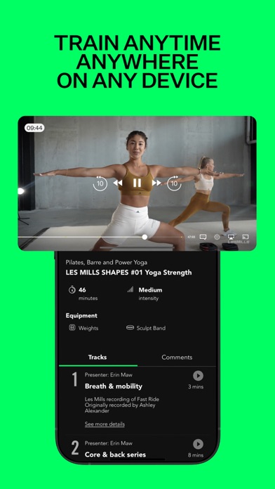 LES MILLS+: home workout app screenshot 6