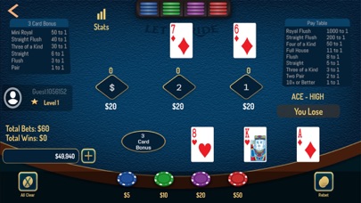 Let it Ride Poker Casino screenshot 5