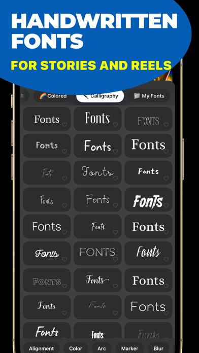Leto: Font for Instagram Story screenshot 6