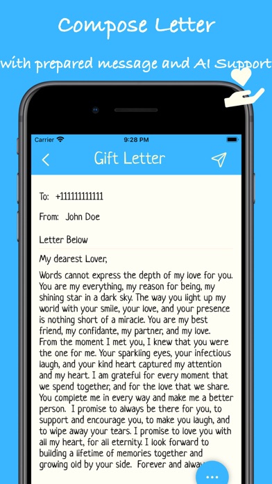 Letter Gift: Express Feelings screenshot 5