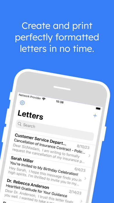 Letter: just write letters screenshot 5