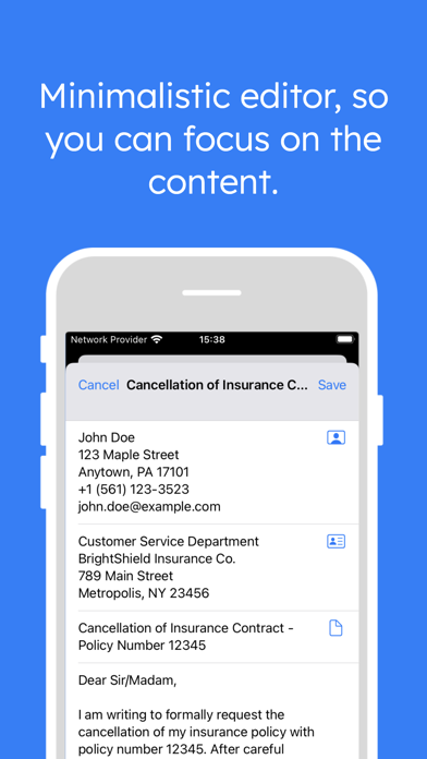 Letter: just write letters screenshot 3