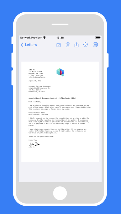 Letter: just write letters screenshot 4