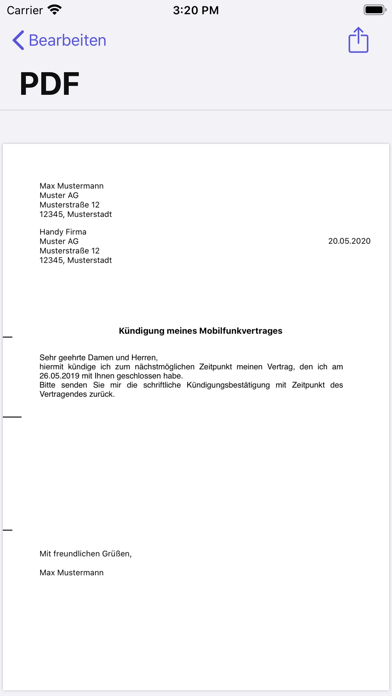Letter Manager screenshot 3