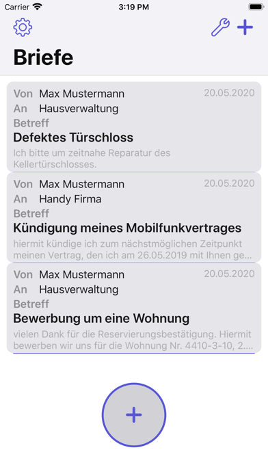 Letter Manager screenshot 5