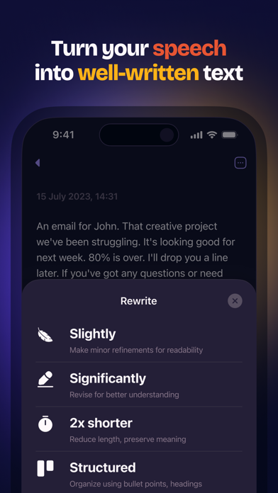 Letterly: AI Note Taker screenshot 10