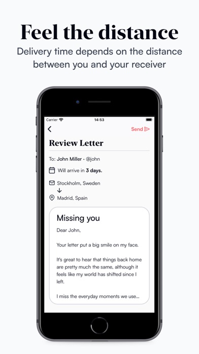 LetterMe: Send Virtual Letters screenshot 2