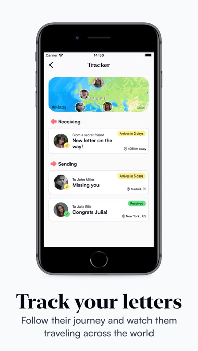 LetterMe: Send Virtual Letters screenshot 1