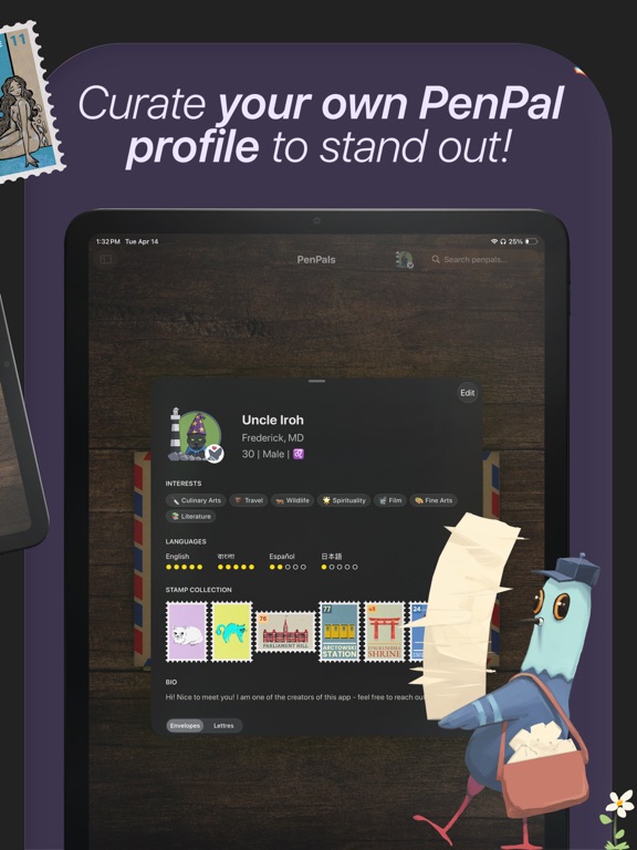 Lettre.app - PenPals for life screenshot 4