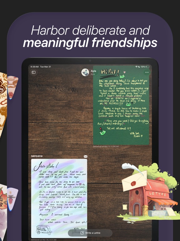 Lettre.app - PenPals for life screenshot 6
