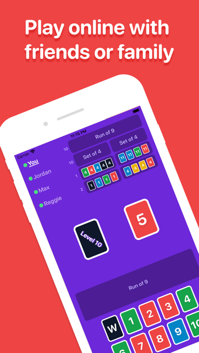 Level 10 - Phase Card Game screenshot 3
