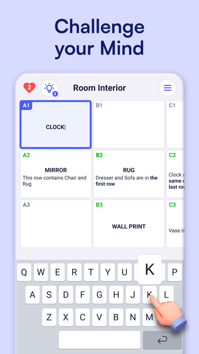 Lexilogic - Logic Puzzle screenshot 1