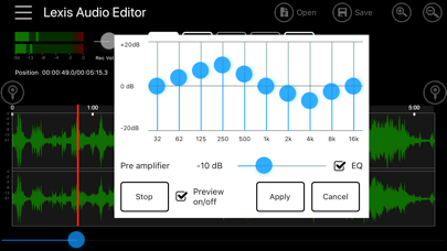Lexis Audio Editor screenshot 1