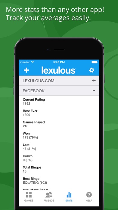 Lexulous Word Game screenshot 2