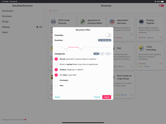 Liberating Structures screenshot 9