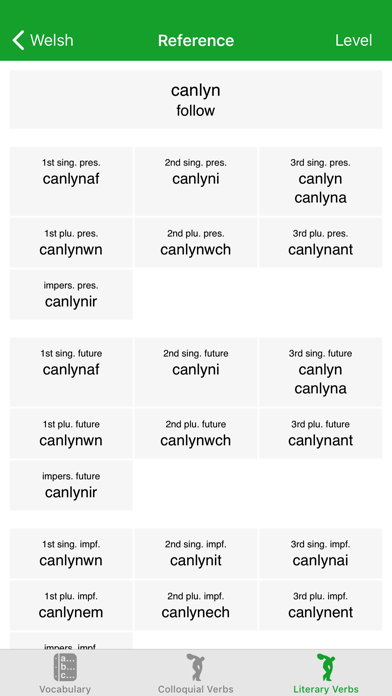 Liberation Philology Welsh screenshot 1