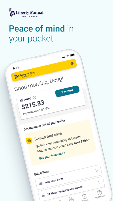 Liberty Mutual Mobile screenshot 8