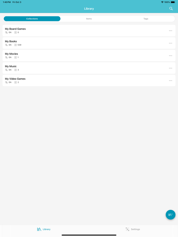 Libib screenshot 3
