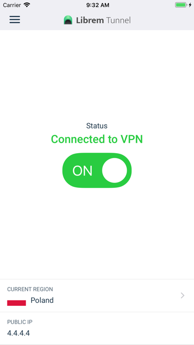 Librem Tunnel screenshot 3