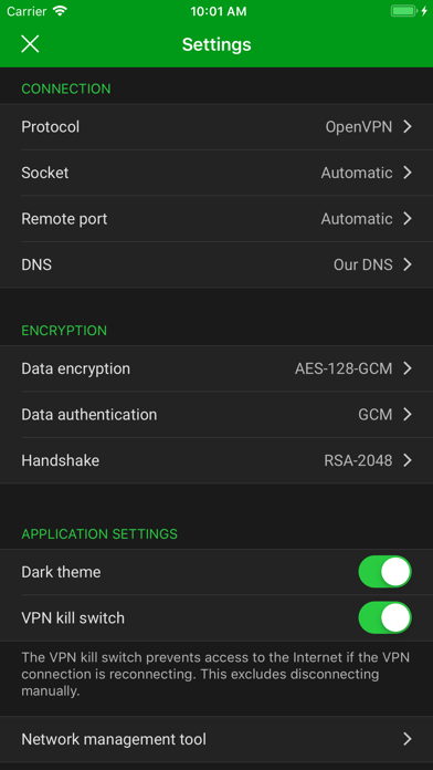 Librem Tunnel screenshot 1