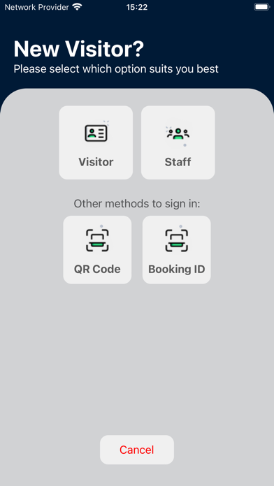 Libresoft VisitorBook screenshot 2