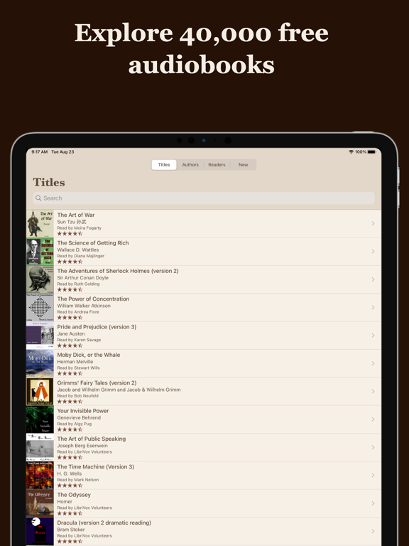 LibriVox Audiobooks screenshot 10
