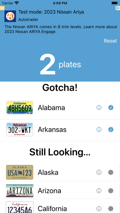License Plate Game‎  ‎ screenshot 3