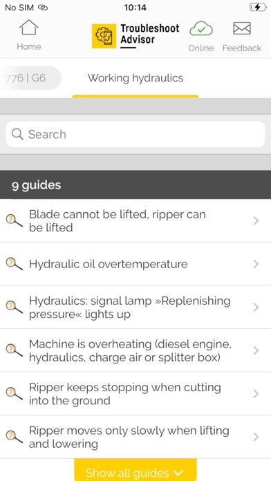 Liebherr TroubleShoot Advisor screenshot 5