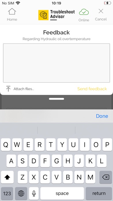 Liebherr TroubleShoot Advisor screenshot 1